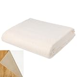 FIXOSHEE Sottotappeto Bianco per Antiscivolo PVC in 200x300cm e Tappeti Facile Installazione Protegge in Legno Pavimenti Casa e Ufficio