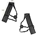 KRATARC Back Arrow Quiver Archery Field Quiver Shoulder Hanged Carry Hunting Target Arrow Quiver Bag with 2 Pockets (Black)
