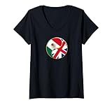 Photo Gallery donna messico inghilterra bandiera regno unito inglese britannico maglietta con collo a v Photo Gallery donna messico inghilterra bandiera regno unito inglese britannico maglietta con collo a v