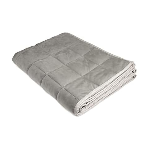 PIFCO® King Size Weighted Blanket - 9KG Heavy Blanket for Sleep and Stress Relief, Blanket - Deep Touch Pressure for Great Sleep Super Soft - 152cm x 203cm Cover