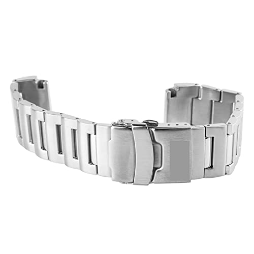 Bracelet montre acier inoxydable 20mm solide anti usure pour diver