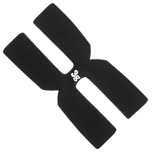 NULYLU Pesos De Raquetas De Tenis Raqueta De Bádminton Cabeza De Tenis Almohadilla Ponderada Cinta De Tenis para Agarre De Raqueta Overgrip De Tenis Neto Gel De Sílice Black