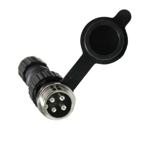 Conector enchufe aviación QL16 4P plástico 5 piezas miniatura 6