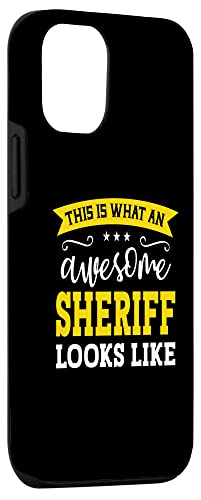 Iphone 12/12 Pro Sheriff Job Title Employee Funny Worker Profession Sheriff Case #TOP2