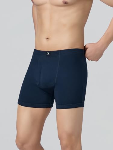 Image of XYXX Nova Cotton Boxer Brief for Men |Regular Fit with intellifresh No-Marks Waistband | Inner Elastic | Solid Underwear for Men