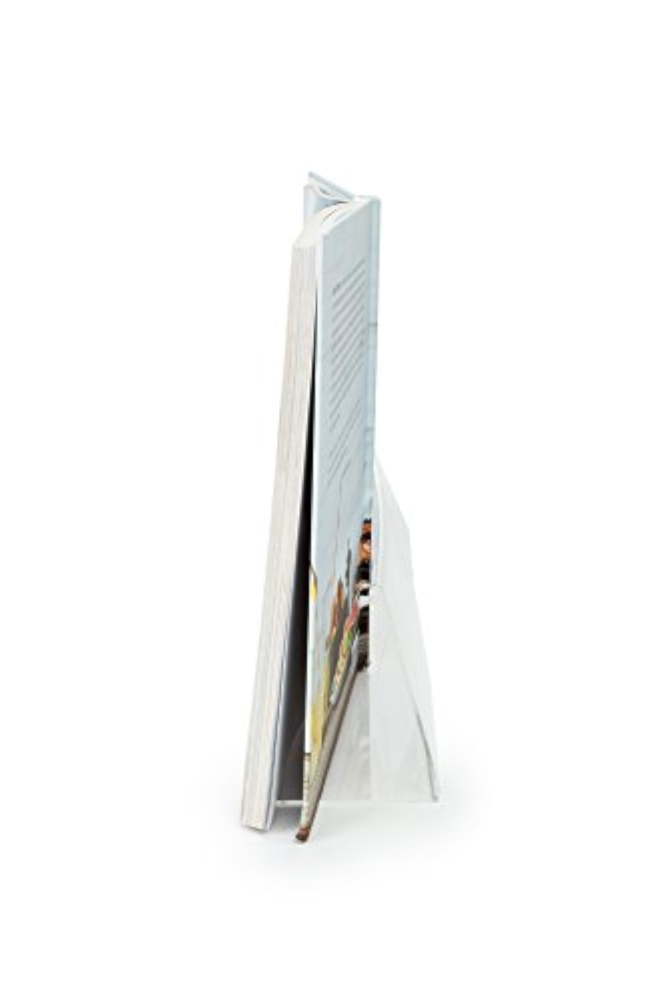 Cook Book Helper/Holder with Splatter Shield, Clear