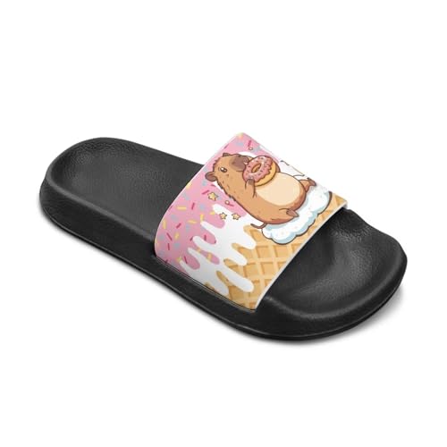 Image of Slides for Boys Girls Quick Drying Kids Slides Sandals Non-Slip