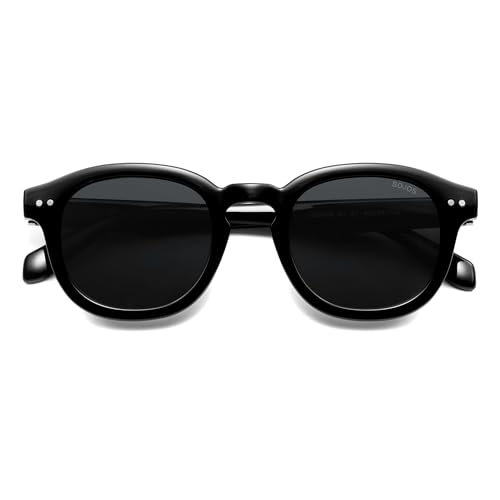 Image of SOJOS Retro Vintage Polarized Sunglasses for Women Men, Classic Square Panto Shades SJ2626
