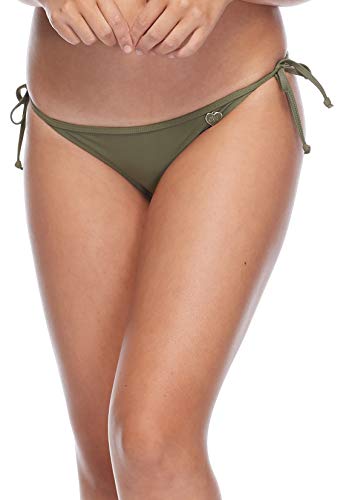 Body Glove Women's Standard Smoothies Tie Side Solid Fuller Coverage Bikini Bottom Swimsuit