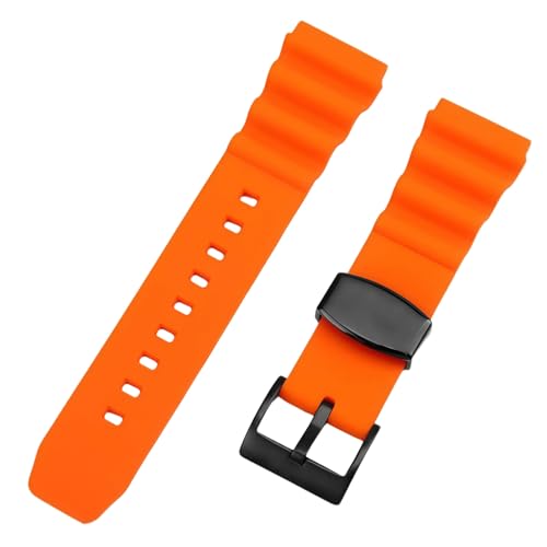 Bracelet silicone pour Seiko 5 Diver 22mm étanche et confortable