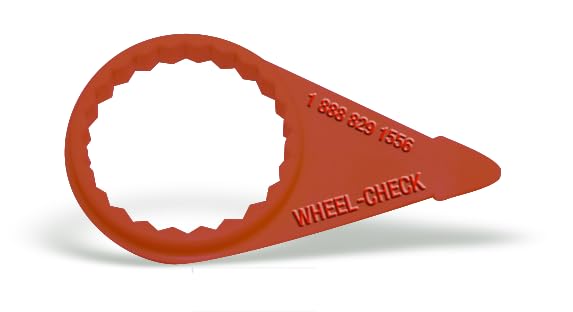 Loose Wheel Nut Torque Indicator, Red, 13/16" or 20.5MM (Bag of 100), Simplify Pre-Trip Wheel Inspections to Maximize Safety