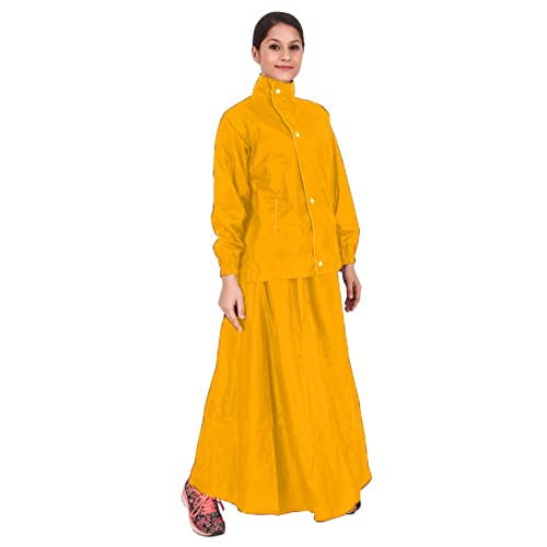 Image of Reoutlook Raincoat Waterproof Rain Skirt Top