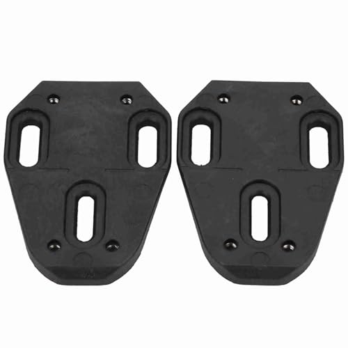 Cubierta adaptadora para placa de zapatillas de ciclismo Zero Nylon Negro, 1 par, protege calas y prolonga vida útil miniatura 2