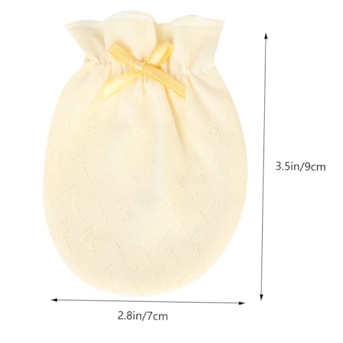 6pairs Newborn Gloves Soft Cotton Scratch Mittens for Winter Protection2