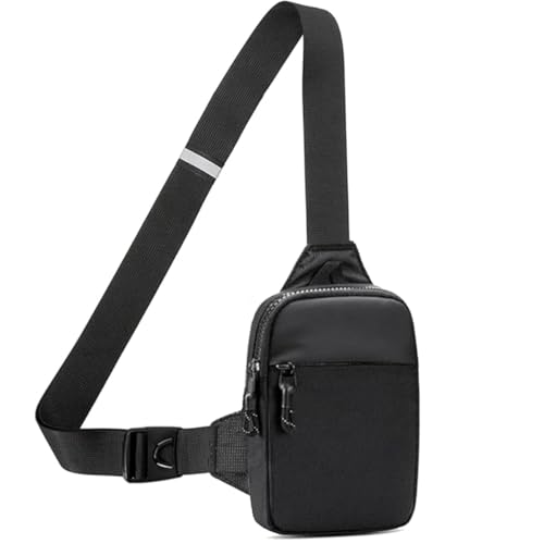 Mini Sling Bag for Men Crossbody,Small Chest Bag Casual Trendy Waterproof Lightweight Phone Crossover Daypack