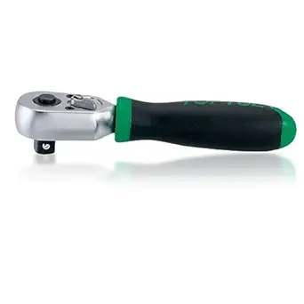 Toptul CJDI1215 Stubby Reversible Ratchet Handle with Quick Release