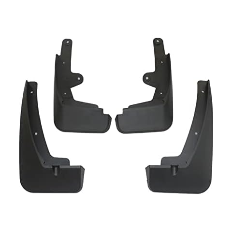 LIUTA 4 Pcs Car Mudguards Mudflap Set Cover