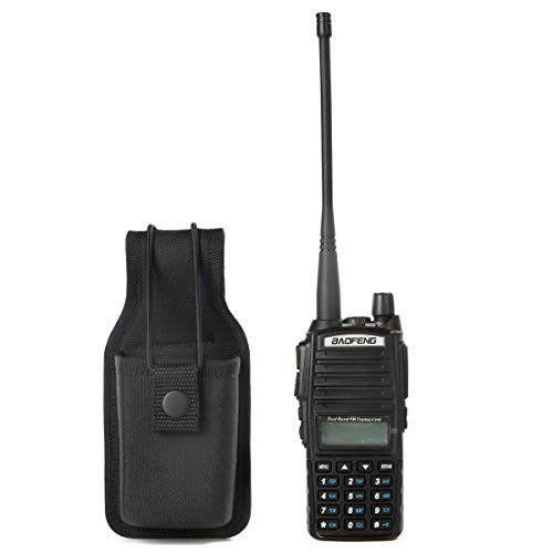 Luiton Universal Radio Case Two Way Radio Holder Universal Pouch For Walkie Talkies Nylon Holster For Motorola Kenwood Icom Hyt Arcshell Baofeng Uv5R Uv82 888S F8Hp Retevis H777 (1 Pack) #TOP5