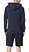 Lacoste Mens Long Sleeve Hooded Jersey Cotton T-Shirt Hoodie T Shirt, Navy Blue, Large US