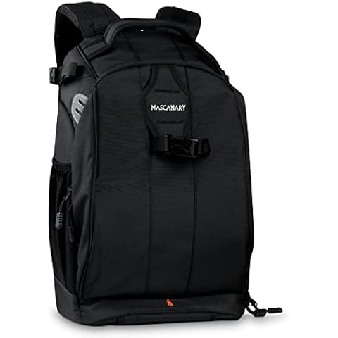 Mochila para cámara Mascanary con gran espacio de almacenamiento y protección impermeable Cover