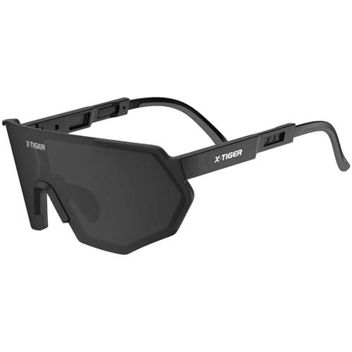 Image of X-TIGER Polarized Youth Baseball Sunglasses UV400 Kids Sunglasses Boys Girls 8-12 Youth for Softball Cycling Sports Glasses