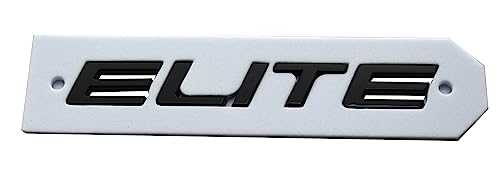 Image of 1x Rear Elite Emblem Car Badge Logo Replacement for 2020-2022 Car 08F20-THR-100G (Glossy Black)