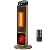 23" Space Heater, 1500W Portable Heaters for...