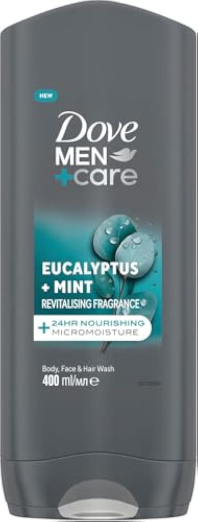 Men+Care Eucalyptus + Mint 3 In1 Hair Body and Face Wash