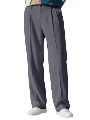 Image of FTX Men's Korean Style Casual Trouser | Premium Lycra Stretch Fabric | Smart Regular Fit | 2 Side Pockets | Comfortable Stretchable Everyday Wear Pants