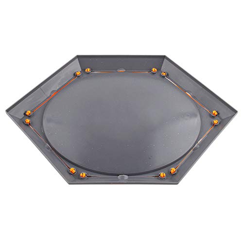 Exciting Burst Gyro Arena Disk Duel Spinning Top Launcher Stadium Toy Accessories for Boys Children Christmas Birthday Gifts 31 x 21cm Grey