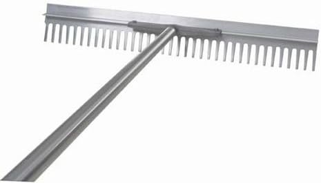 Kraft Tool CC960 36 Aluminum Landscape & Asphalt Rake w/7' Mag Handle