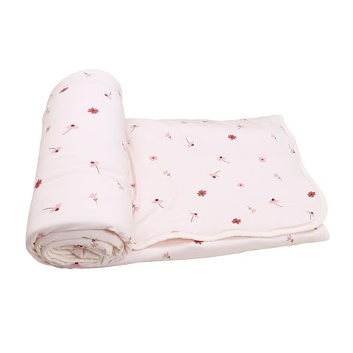 Image of Soft Baby Quilted Blanket - Lightweight and Breathable, Ideal for Newborns and Toddlers. (Emerald, 39 inch x 57 inch) | Lightweight, Breathable, Ideal for Newborns and Toddlers