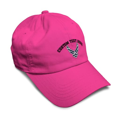 Image of Speedy Pros Soft Baseball Hat Embroidered Dad Hat Air Force Emblem Embroidery Men & Ladies Baseball Cap Cotton