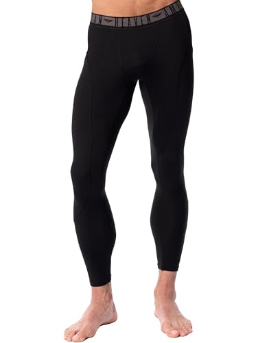AMERICAN HEAVEN Men's Base Layer/Athletic/Running Tights/Leggings-Soft Thermal Bottoms| Multi Packs2