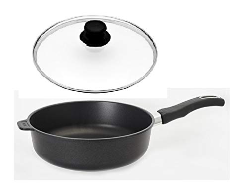 Gundel Pfannen Poêle Plate-diamètre 20 Cm-hauteur : 5 Cm-bIOTAN-surface, Sans PFOA-fond Thermo Fixe-manche