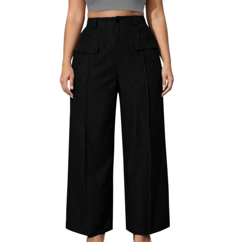 Pantalon confortable pour femme taille haute qui ne se déforme jamais au lavage