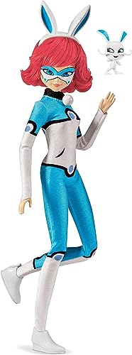 BANDAI - Miraculous Ladybug e Cat Noir - Boneca - Bunnyx - Multicolor - boneca articulada 26 cm - P50011