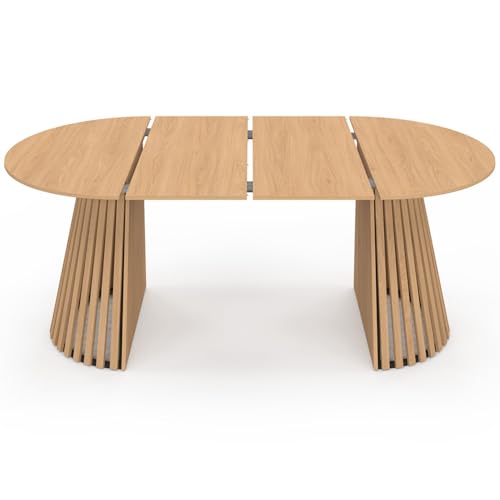 Table ronde extensible Carmen 10 pers 110-200 cm IDMarket