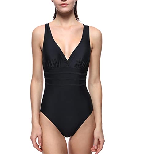 Maillot de bain 1 pièce femme imprimé avec bandage crochet chic