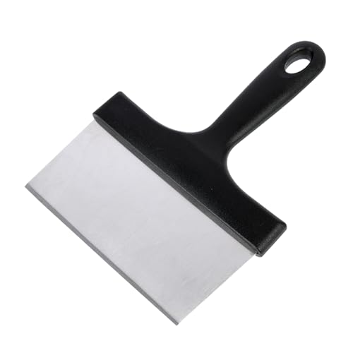 OFFSCH Grill Accessory BBQ Grill Cleaner Scraper Steel Griddle Scraper for BBQ Iron Pan Cleaning Tool