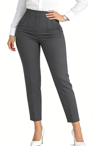 10 Best High Rise Trousers for Women That Elevate Any Outfit 5 Womens High Waisted Pleated Dress Pants