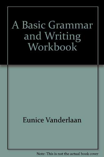 A Basic Grammar and Writing Workbook : Amazon.in: Books