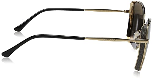 JIMMY CHOO Butterfly Sunglasses Alexis 2M2IR Gold/Black 59mm3