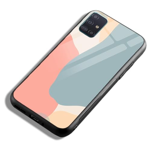 Image of COLORflow Back Cover Compatible with Samsung Galaxy A71 | Stone Marble | Shockproof TPU Bumper Cover with Camera Protection Back Cover Compatible with Samsung Galaxy A71