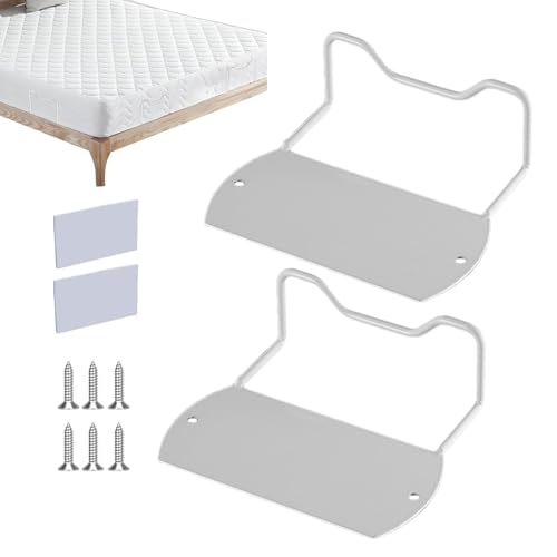 Tapones de cama para evitar deslizamientos, agarre antideslizante para colchón,Soporte de colchón antideslizante - 2X Juntas de colchón Tope deslizante de cama, Tope de colchón Barra de retención de c