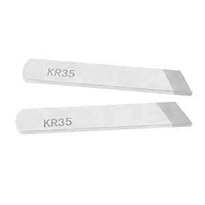 KR35 Blade Industrial Serger Overlock Sewing Machine Parts for Juki Siruba Pegasus Jack 2Pcs