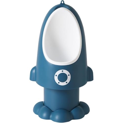 TOOWOO おまる 便器トイレトレーニング 小便器 自立式 取り外し可能 取り付け簡単 男の子用 (ブルー)