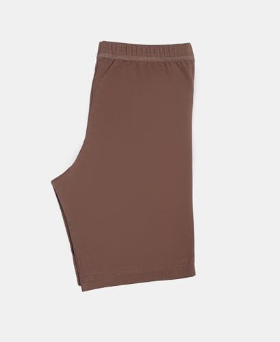 Image of Jockey SG03 Girls Super Combed Cotton Elastane Stretch Shorties with Ultrasoft Waistband