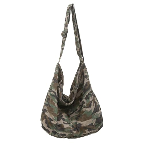 Sac messager en toile pour femme idéal pour le shopping quotidien
