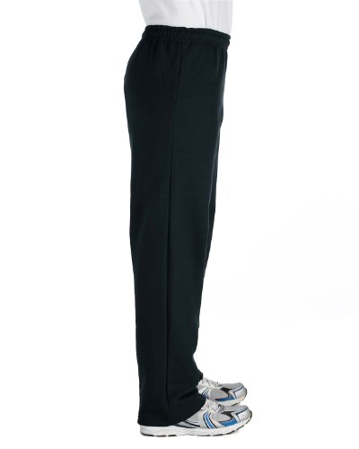 Pantalon de jogging bas ouvert Gildan ample et confortable sans élastique